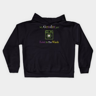 My Gender got Lost in the Wash Kids Hoodie